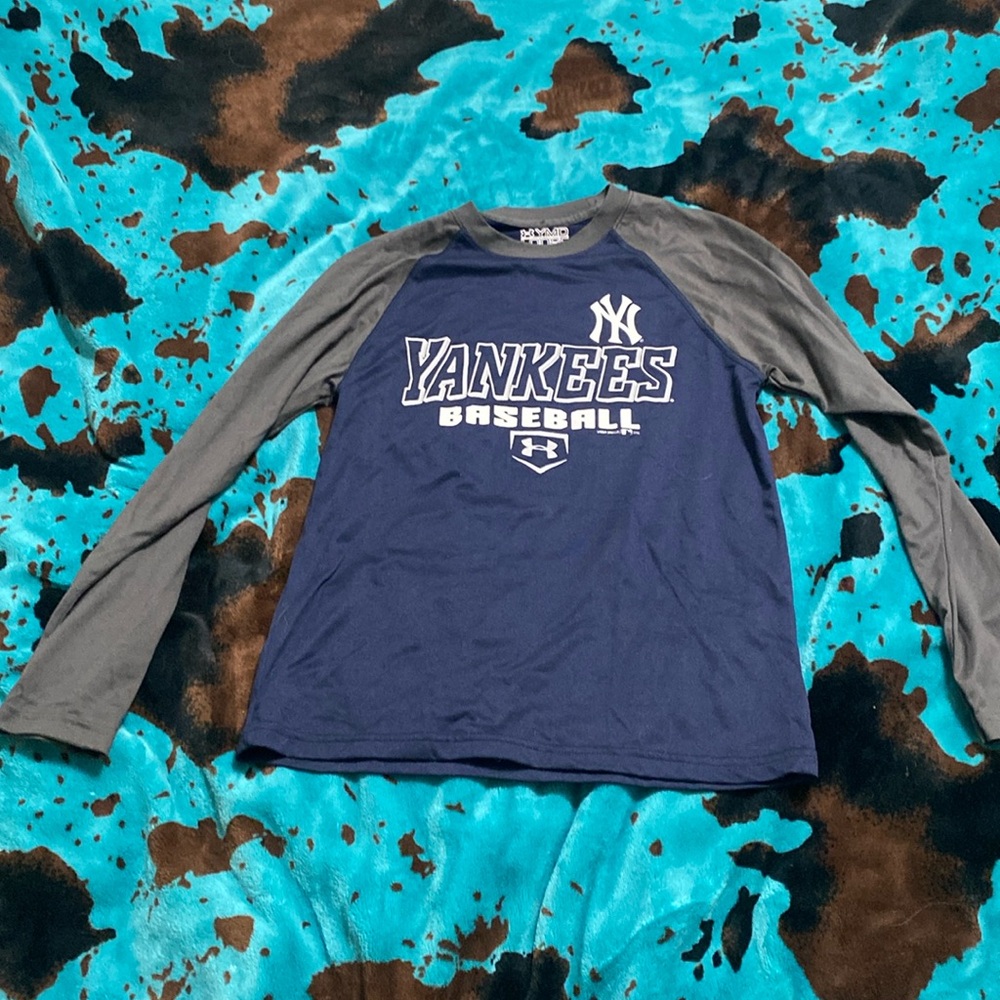 yankee baseball long sleeve shirt
